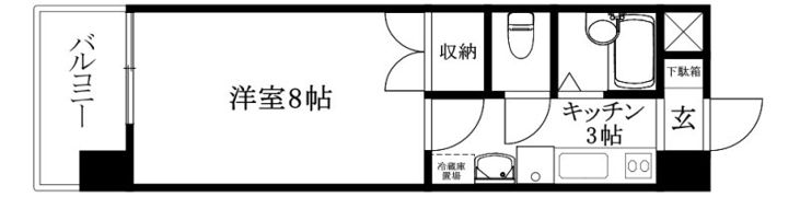 メゾン中村2の間取り画像
