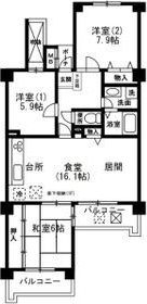 アーバンパーク緑地公園の間取り画像