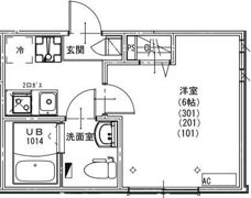KEIAI RESIDENCE 北戸田Ⅴの間取り画像