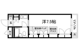 セレーネ田辺Ⅲ-Aの間取り画像
