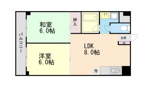 クリア緑地の間取り画像