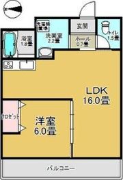 ハイツTESの間取り画像
