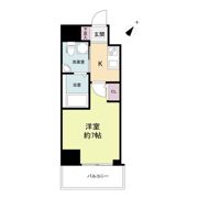 セレニテ神戸元町クレアの間取り画像