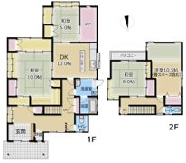 富山県富山市高屋敷840－33戸建の間取り画像