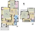 富山県富山市高屋敷840－33戸建の間取り画像