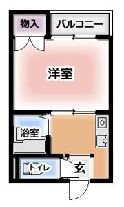 クワイエット香里の間取り画像