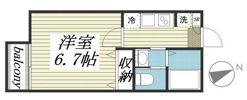 セカンドダウンの間取り画像