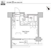 プラウドフラット戸越公園の間取り画像