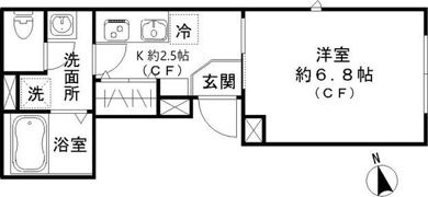 ウィステリアの間取り画像