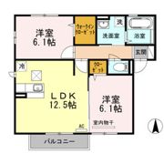 D-ROOMリベルテの間取り画像
