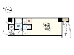 ライオンズマンション東荒神（301）の間取り画像