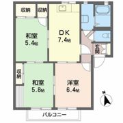 サントークTANABE A棟の間取り画像