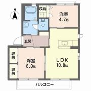 シャーメゾン北黒田Aの間取り画像