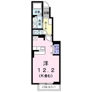 クラールの間取り画像