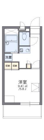 レオパレスカメリアⅢの間取り画像