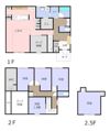 玉島乙島M様戸建の間取り画像