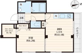 桜アパートメントの間取り画像