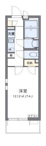 クレイノクーラ ルガルの間取り画像