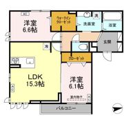 アーネスト安宅の間取り画像