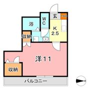 ブールブランシュCの間取り画像