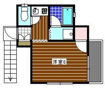 SNハイツの間取り画像