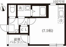 ハーモニーテラス大久手町の間取り画像