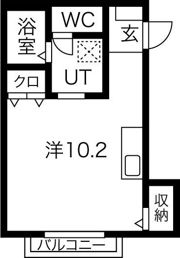 サン・friends東大久手の間取り画像