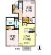 エタニティ IVの間取り画像