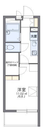 レオパレスタスコの間取り画像