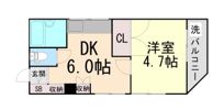 サンヴェルデ瀬川の間取り画像