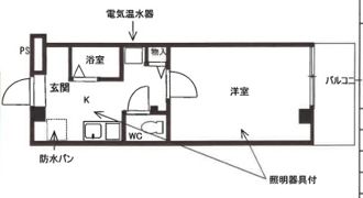 ロックハイツの間取り画像