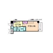 ウインズコート豊中曽根東の間取り画像