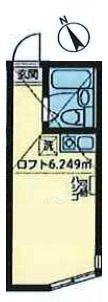ユナイト白幡チョコミントパフェの間取り画像