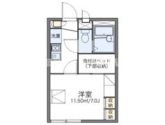 レオパレス伸和の間取り画像
