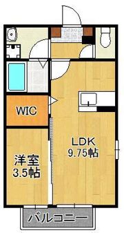 ハイヒルズ湯野原の間取り画像