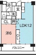 京福日之出マンションの間取り画像