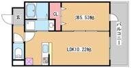 プレジール妙法寺の間取り画像
