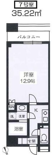馬車道YtBAYの間取り画像