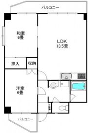 二勝BLDG8の間取り画像