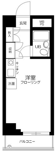 ロジマン武蔵小山の間取り画像