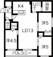 SERAM F.VILLAGE (セラムFビレッジ)の間取り画像