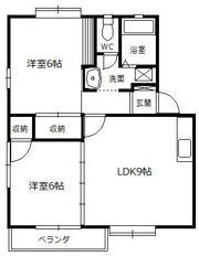 エスペランス広沢 Aの間取り画像
