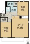 ウィンドワードC棟の間取り画像