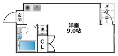 ワンズキャッスルの間取り画像