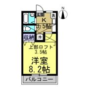 クラーラナカネの間取り画像