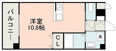 S－FORT熊本県立大学前の間取り画像