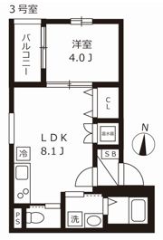 バズ北巽の間取り画像