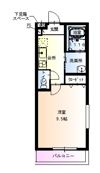 フジパレス末広町Ⅱ番館の間取り画像