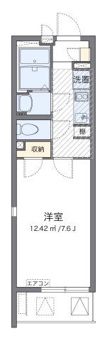 クレイノドエル 大久保Bの間取り画像