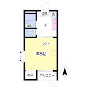 メゾン高平の間取り画像